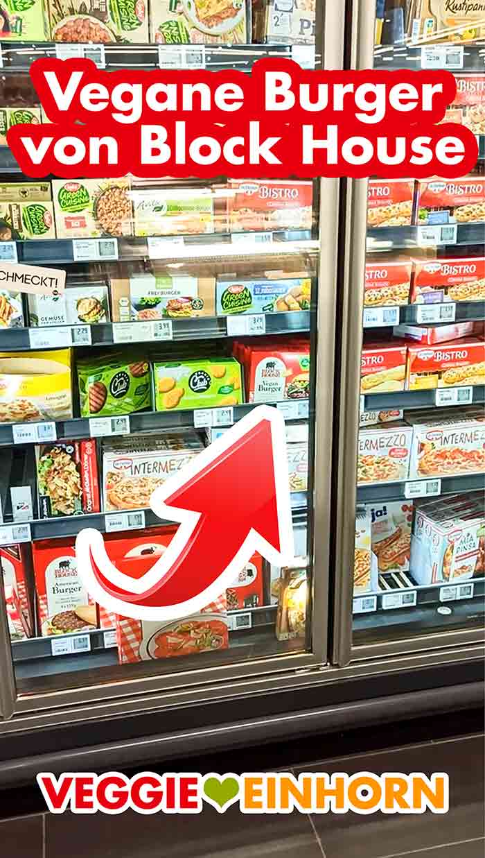 Tiefkühlschrank im Supermarkt