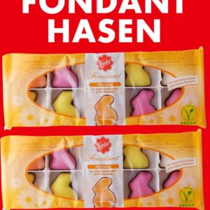 Vegane Fondant Hasen von Friedel im Produkttest