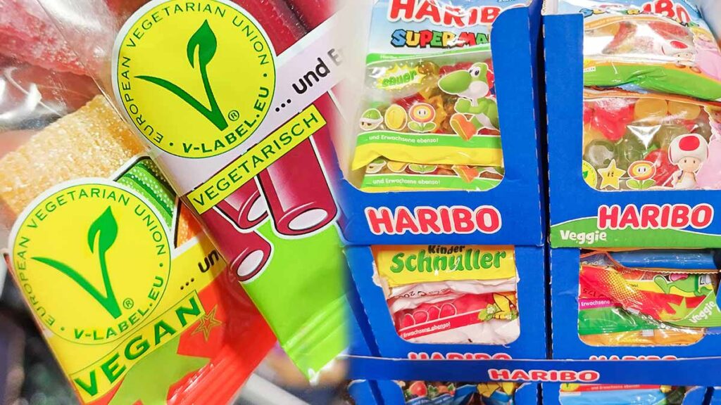 Vegane Sorten von Haribo (Liste)