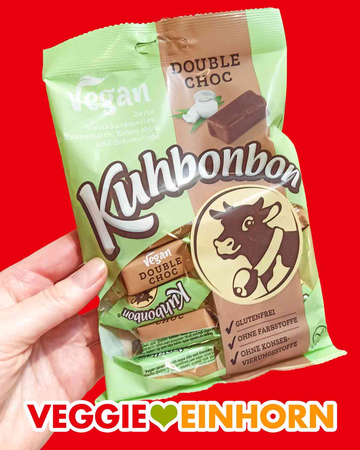 Double Choc Vegane Kuhbonbons