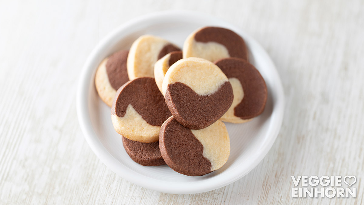 Vegane Marmorkekse