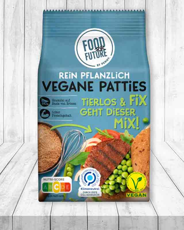 Food For Future Vegane Patties Mix von Penny