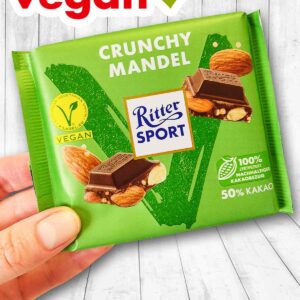 Vegane Ritter Sport Crunchy Mandel