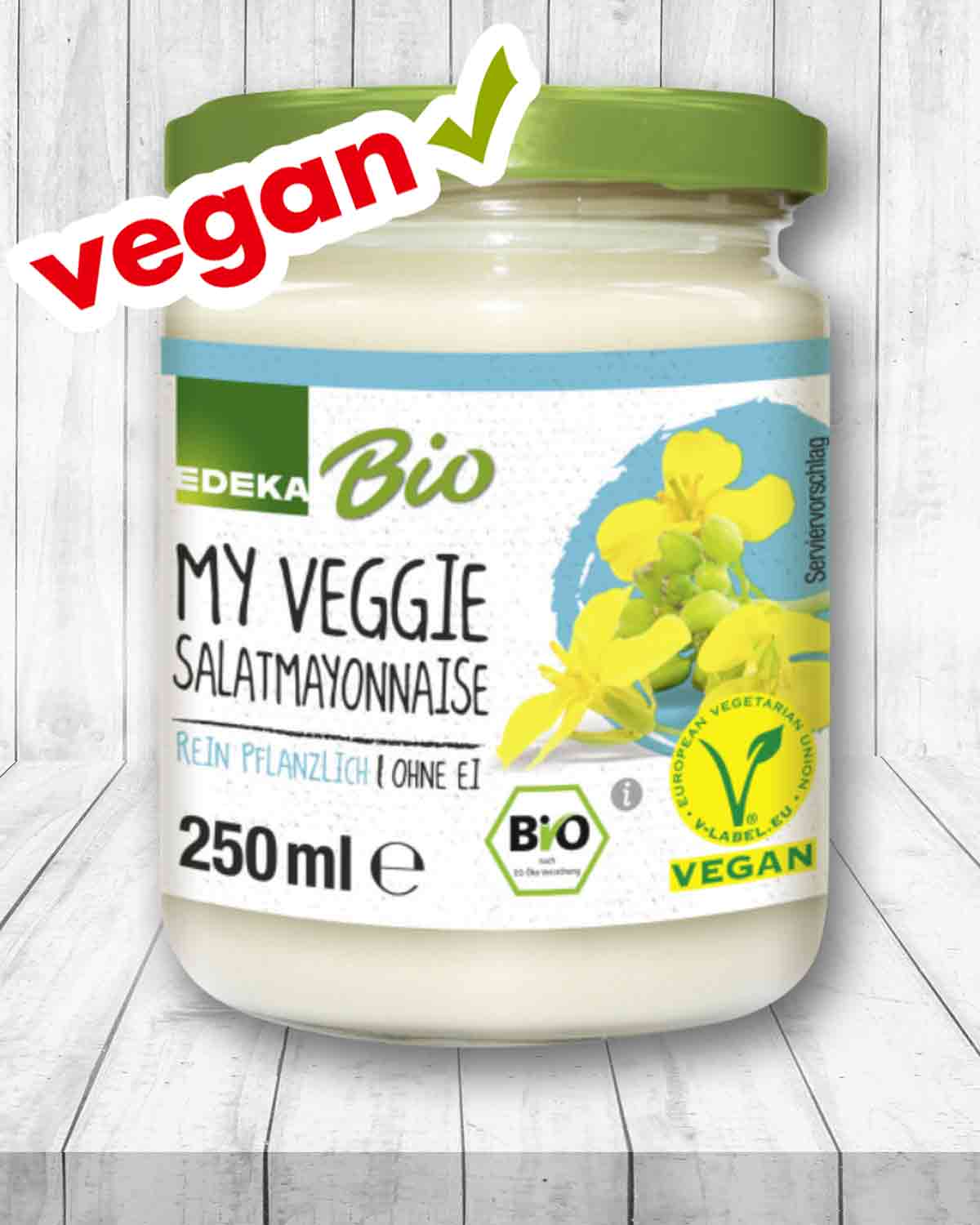 Edeka Bio My Veggie Vegane Salatmayonnaise ohne Ei