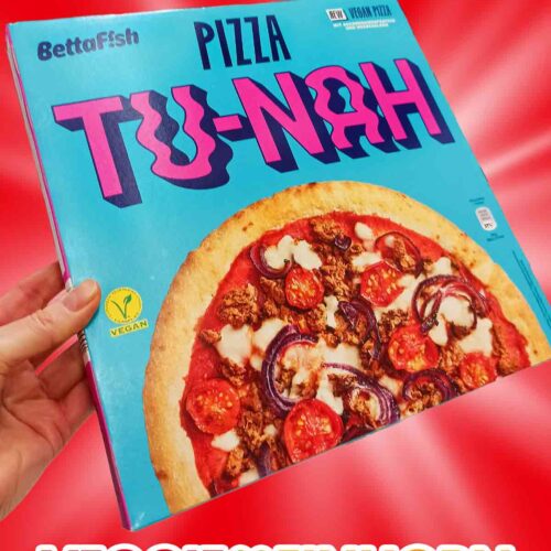 Vegane Thunfisch Pizza Tu-Nah von Betta Fish
