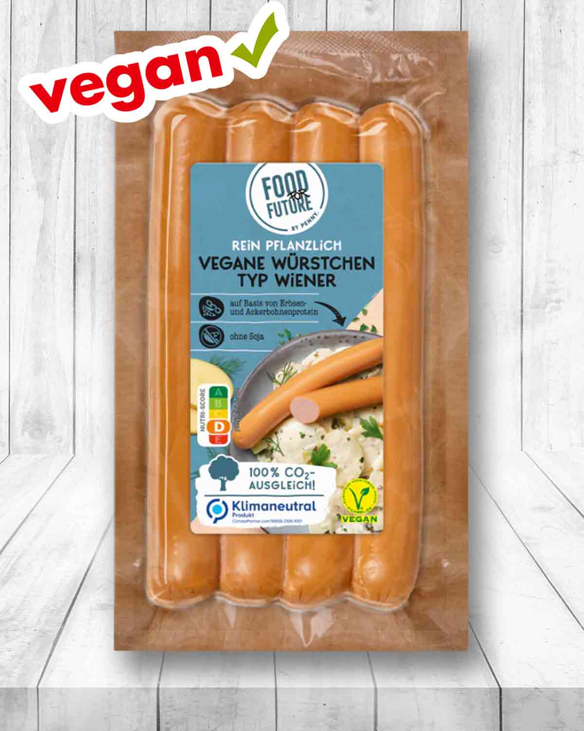 Vegane Wiener Würstchen von Penny