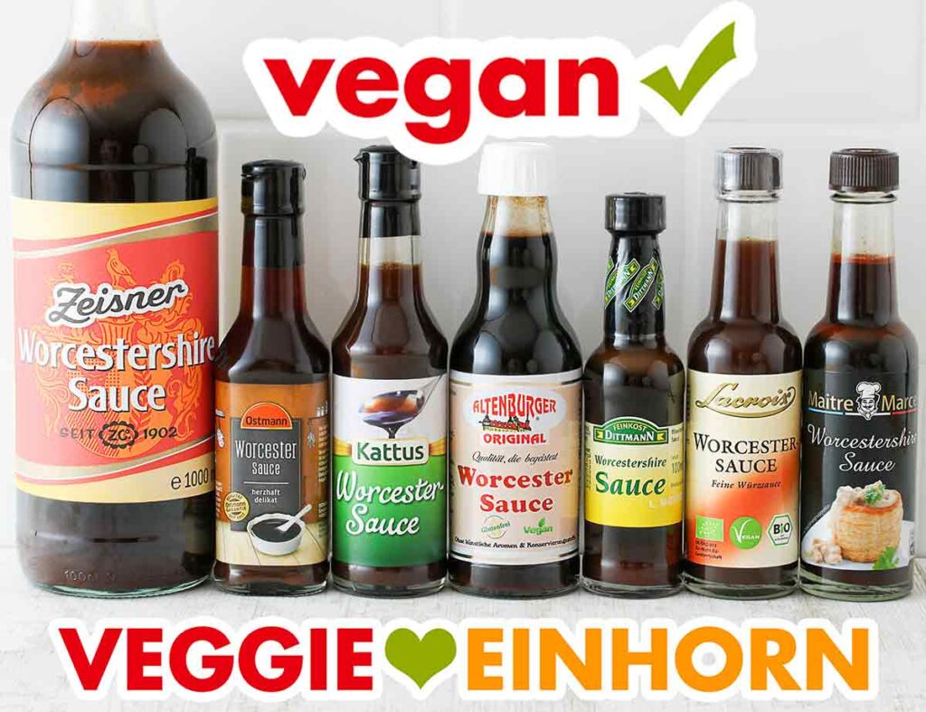 Vegane Worcestersauce [Vegane Marken]