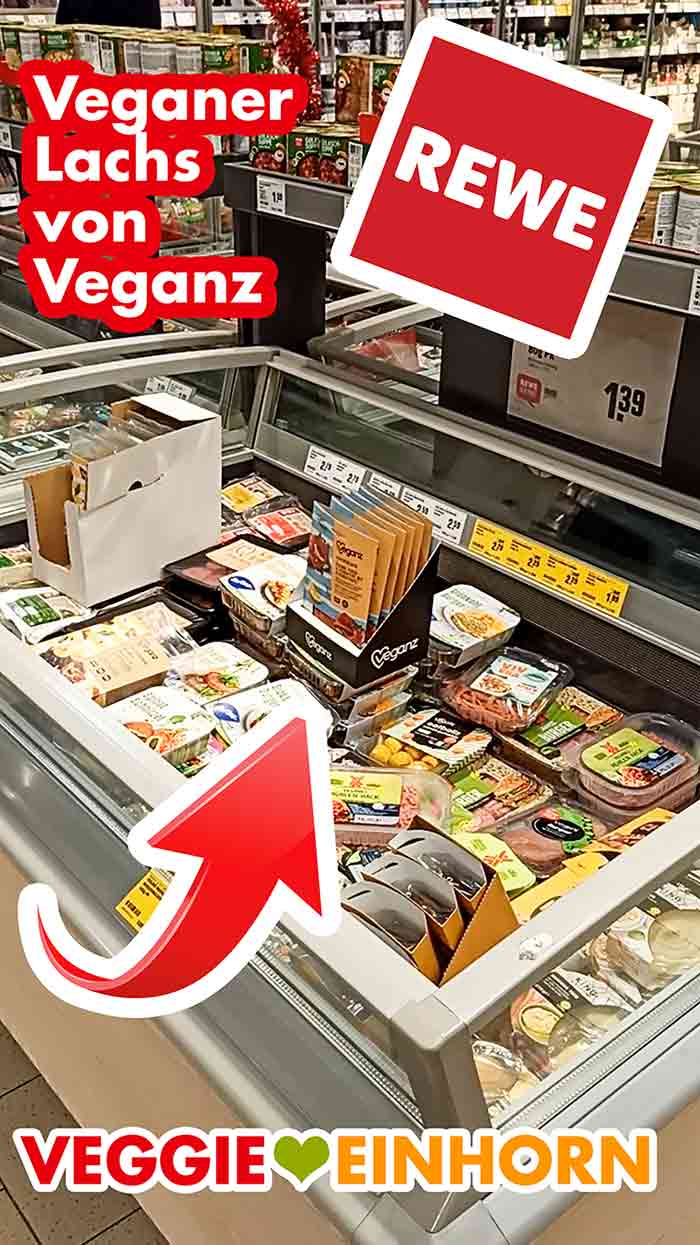 Veganer Lachs im Supermarkt