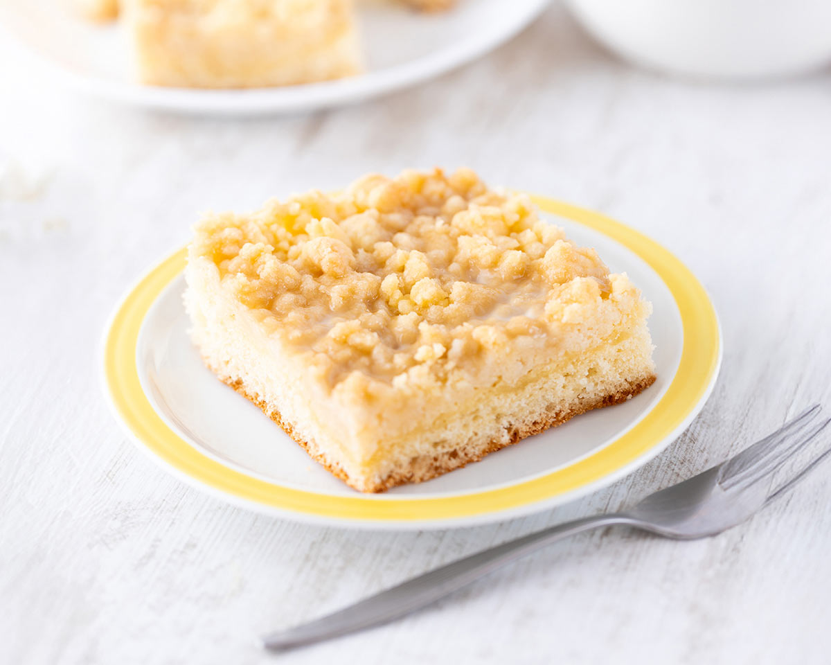Veganer Streuselkuchen vom Blech