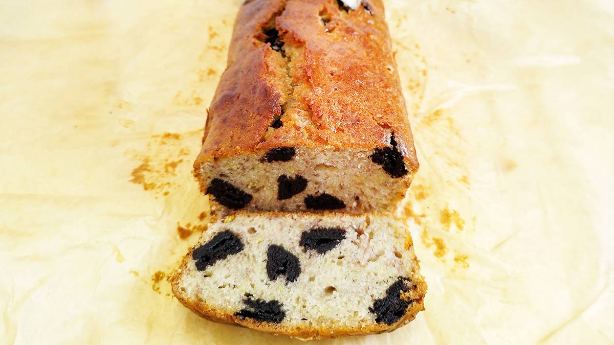 Veganes Oreo Bananenbrot