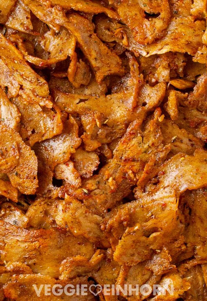 Veganes Dönerfleisch selber machen aus Seitan