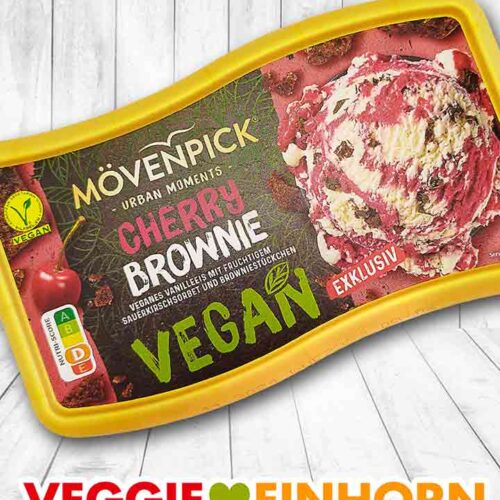 Mövenpick Cherry Brownie Vegan Packung
