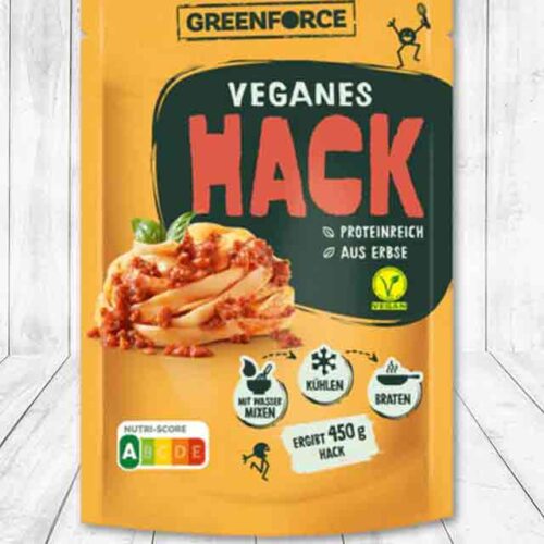 Veganes Hack von Greenforce