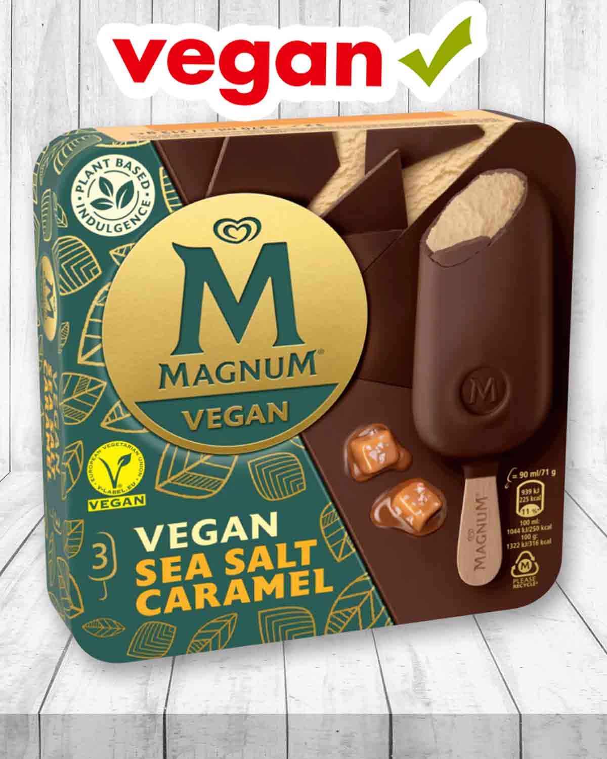 Veganes Magnum Salted Caramel