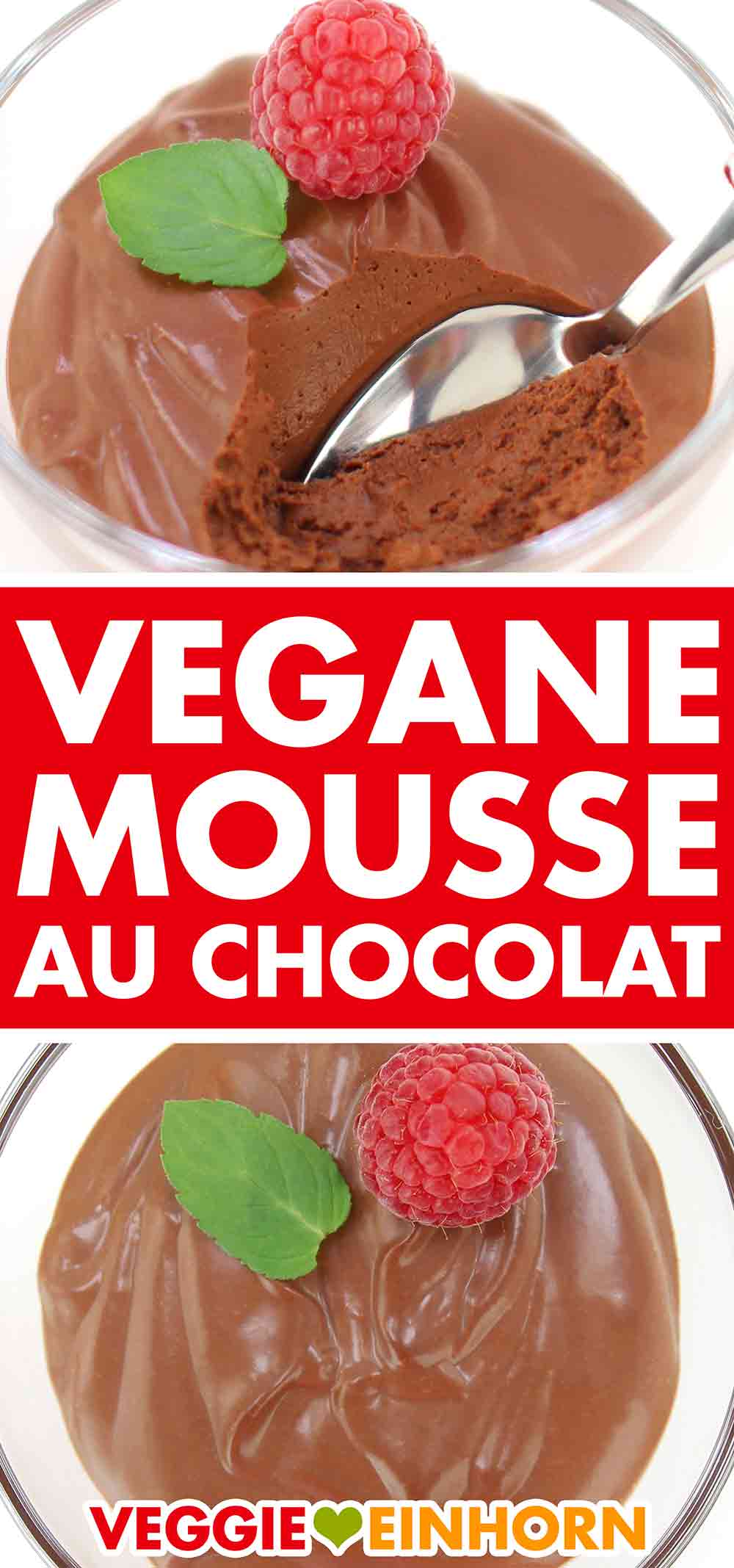 Vegane Mousse au Chocolat ohne Ei