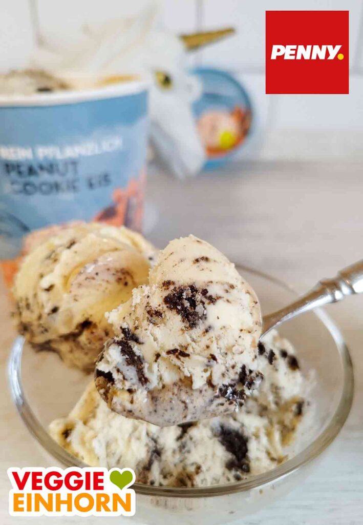 Veganes Peanut Cookie Eis von Penny