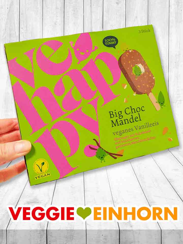 Veganes Eis Von Vehappy Big Choc Mandel Veganes Eis Von Vehappy Big Choc Mandel