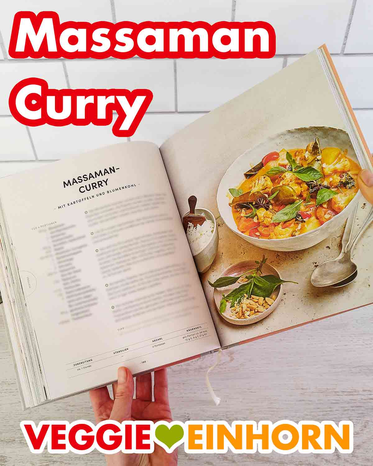 Rezept für Massaman Curry im veganen Kochbuch von EDEKA