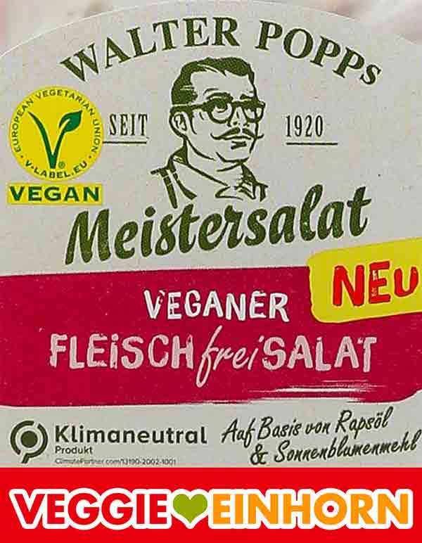 Walter Popp Veganer Fleischfreisalat
